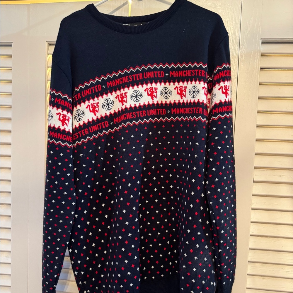 Manchester United Christmas Sweater